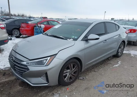 2020 Hyundai Elantra Sel from USA, damaged, VIN 5NPD84LF9LH573620